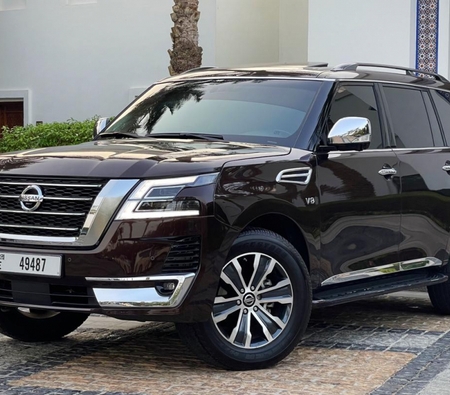 Nissan Patrol Platinum 2020 for rent in دبي